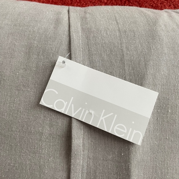 Grey/White Decorative Calvin Klein Pillow - Picture 5 of 5